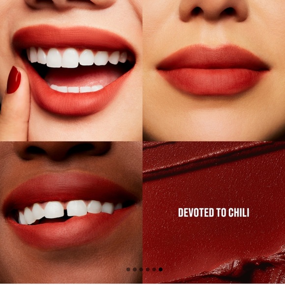 MAC POWDER KISS LIP + CHEEK MOUSSE - Devoted to chili - Picture 3 of 5